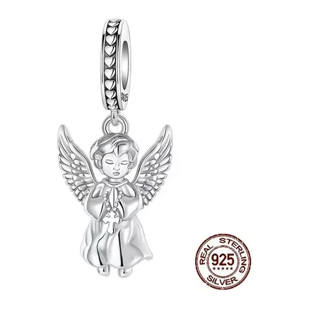 Charm Ángel Guardián en Plata 925
