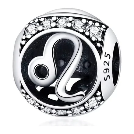 Charm signo Leo en Plata 925