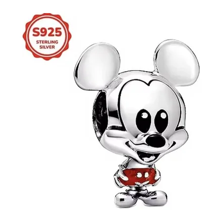 Charm Mickey Mouse en Plata 925