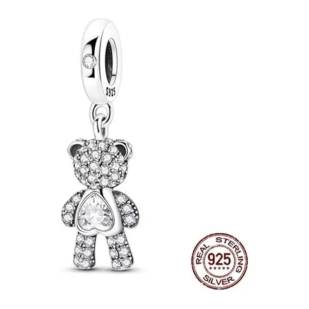 Osito Pavé con Corazón
