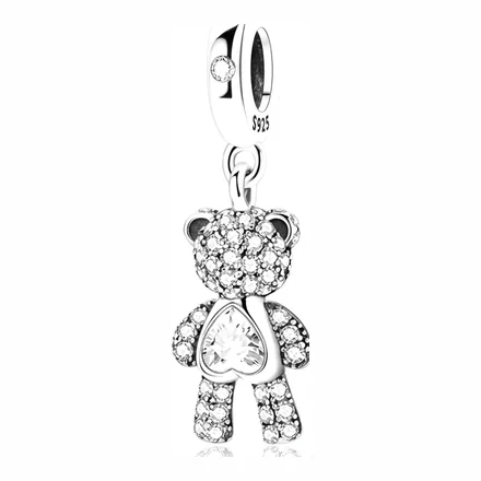 Osito Pavé con Corazón