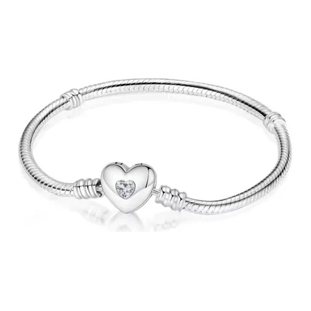 Pulsera Corazón con Diamante