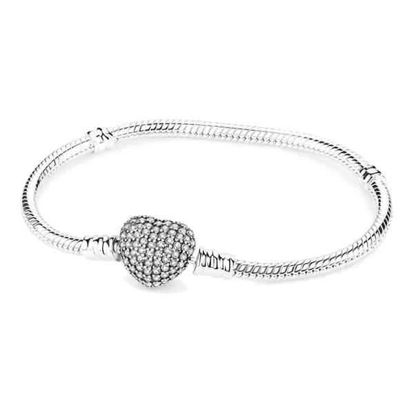 Pulsera Corazón Pavé