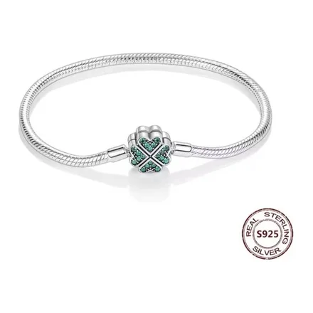Pulsera Trébol Verde