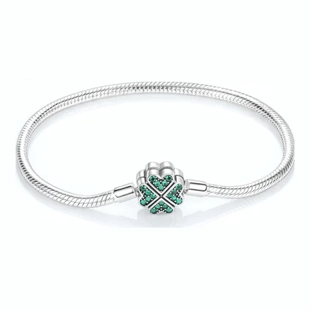 Pulsera Trébol Verde